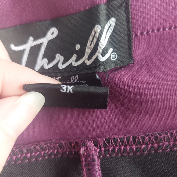 Thrills scuba pants size 3x magenta - Picture 5 of 8